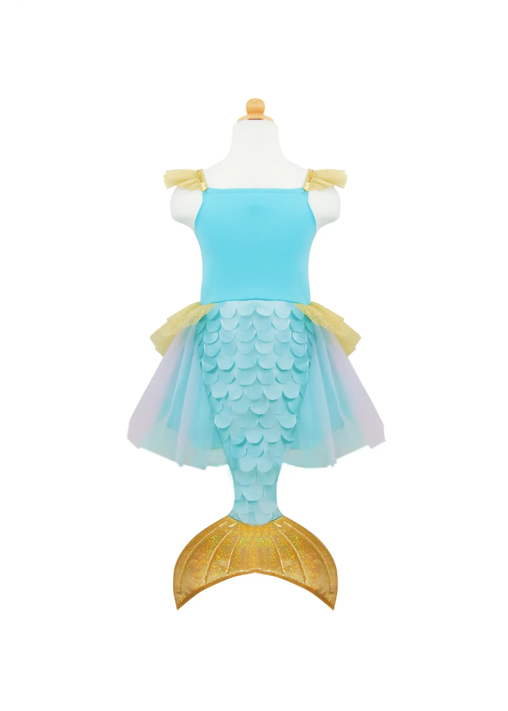 DRESS UP MERMALICIOUS DRESS W/ TAIL 5-6
