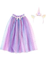 DRESS UP UNICORN CAPE & HEADBAND 4-6