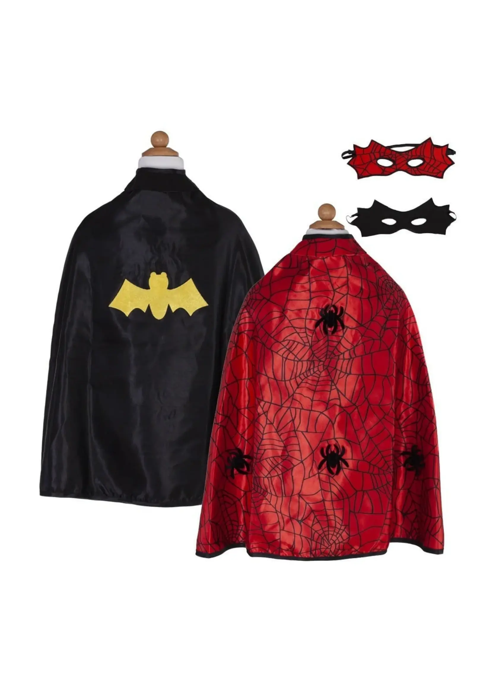 DRESS UP REVERSIBLE SPIDER MAN BATMAN CAPE 3/4