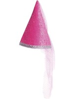 DRESS UP PRINCESS HAT HOT PINK SPARKLE