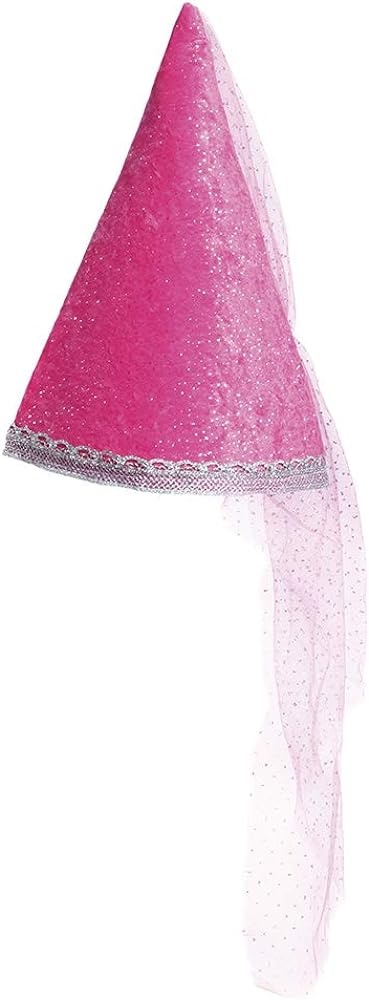 GLITTER PRINCESS HAT PINK