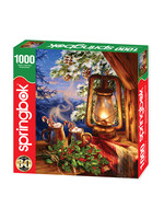 SPRINGBOK PUZZLE 1000 PCS CHRISTMAS MORNING COCOA