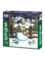 SPRINGBOK PUZZLE 1000 PCS WESTERN SNOWMAN