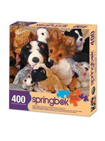 SPRINGBOK PUZZLE 400 PCS PLAYTIME PUPPIES