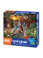 SPRINGBOK PUZZLE 400 PCS HIDDEN TIGERS