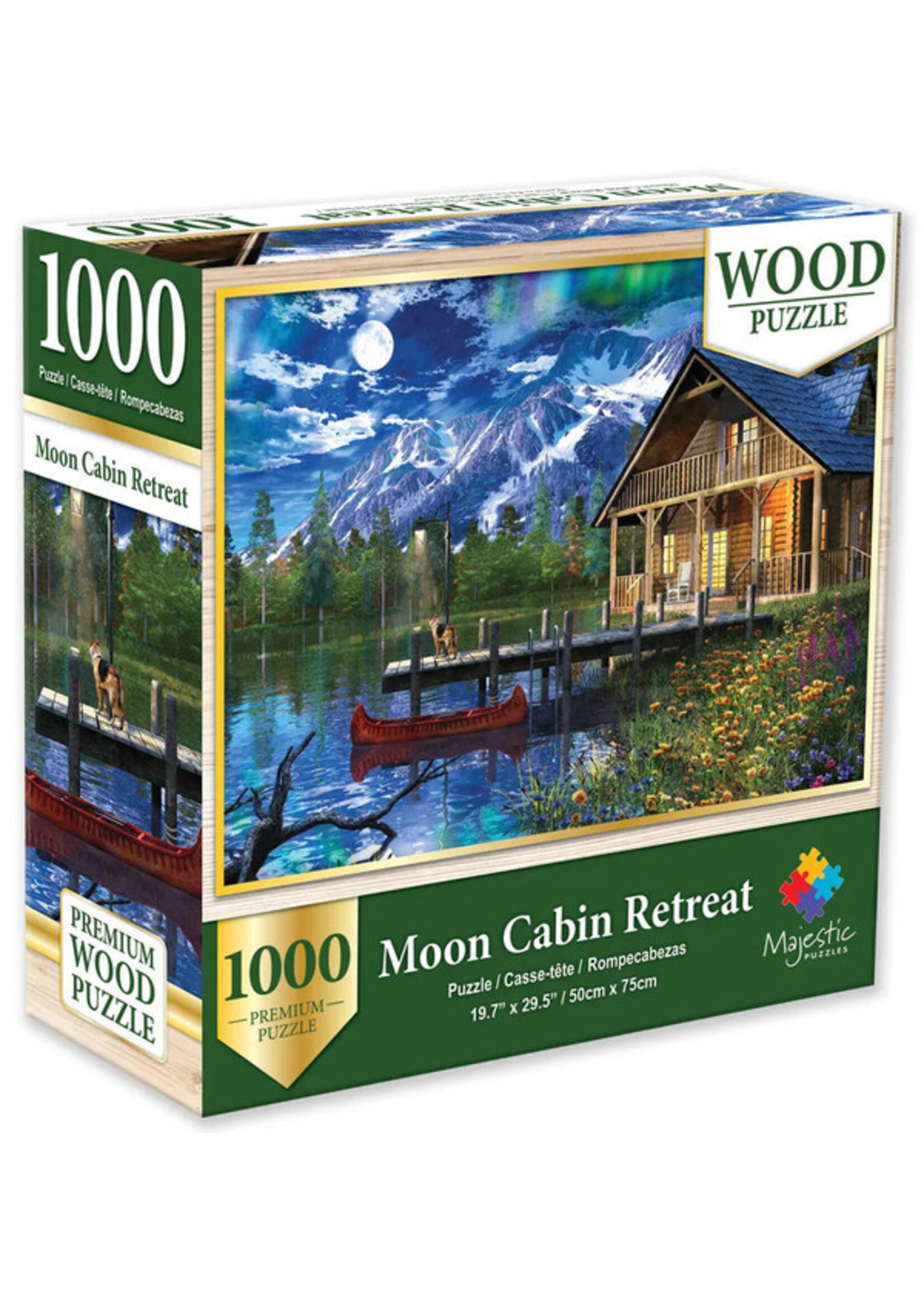 SPRINGBOK PUZZLE 1000 PCS MOON CABIN RETREAT