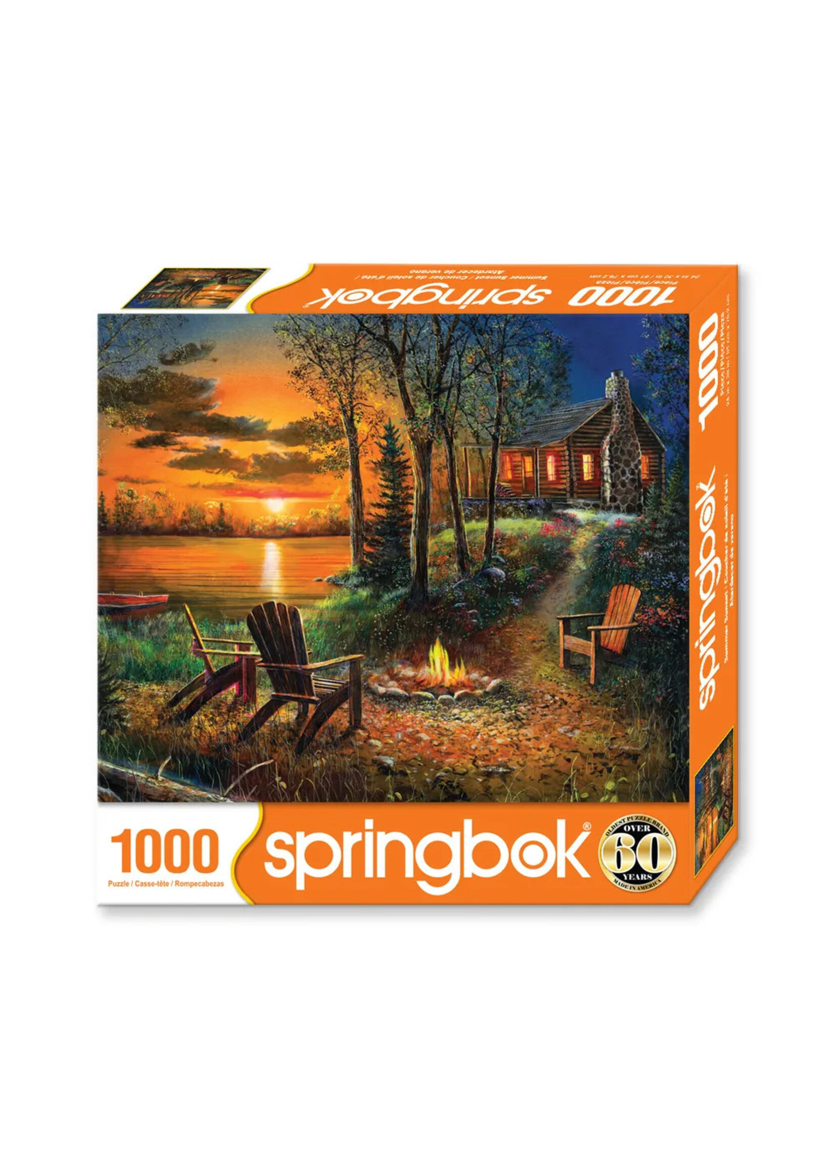 SPRINGBOK PUZZLE 1000 PCS SUMMER SUNSET