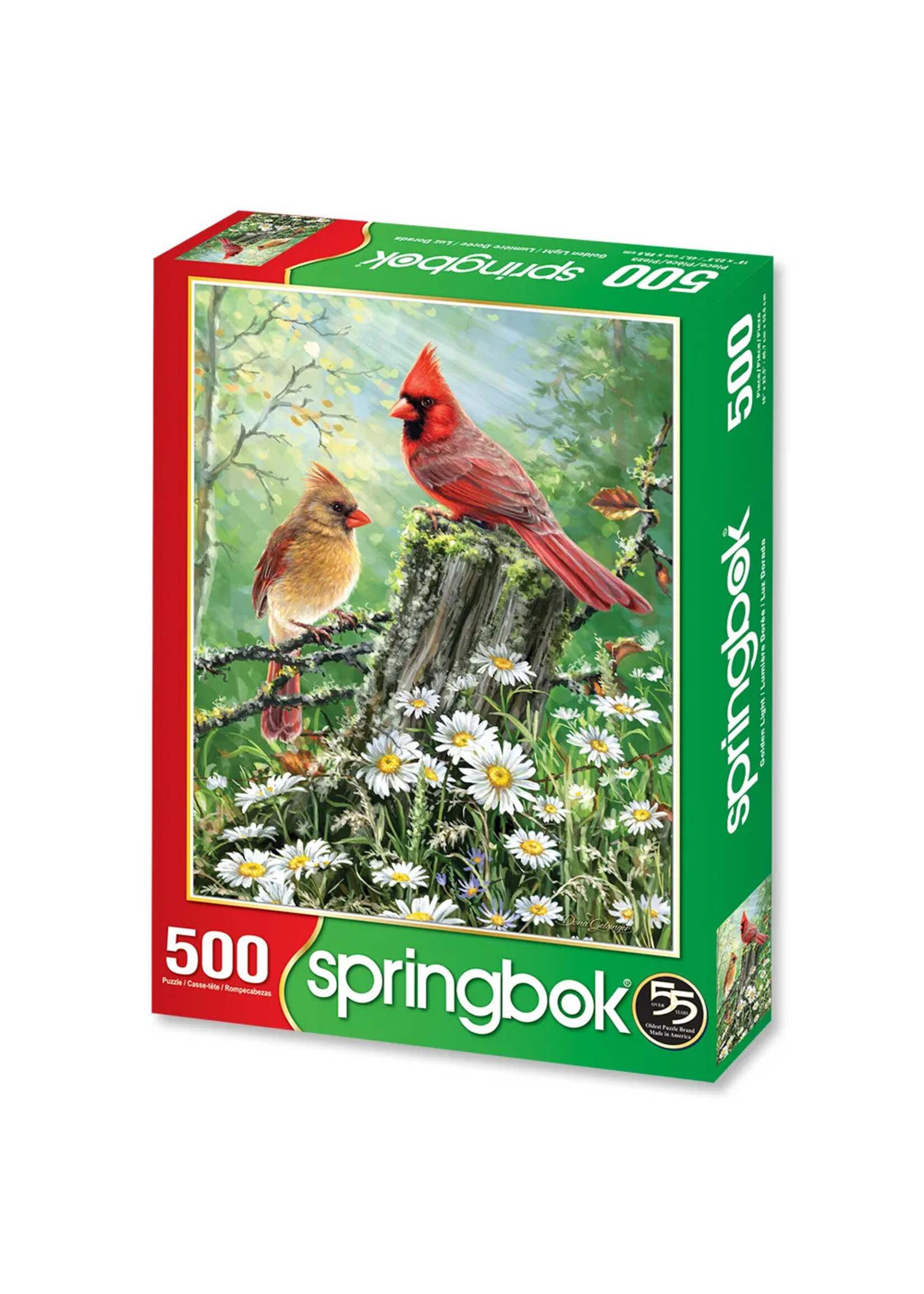 SPRINGBOK PUZZLE 500 PCS GOLDEN LIGHT