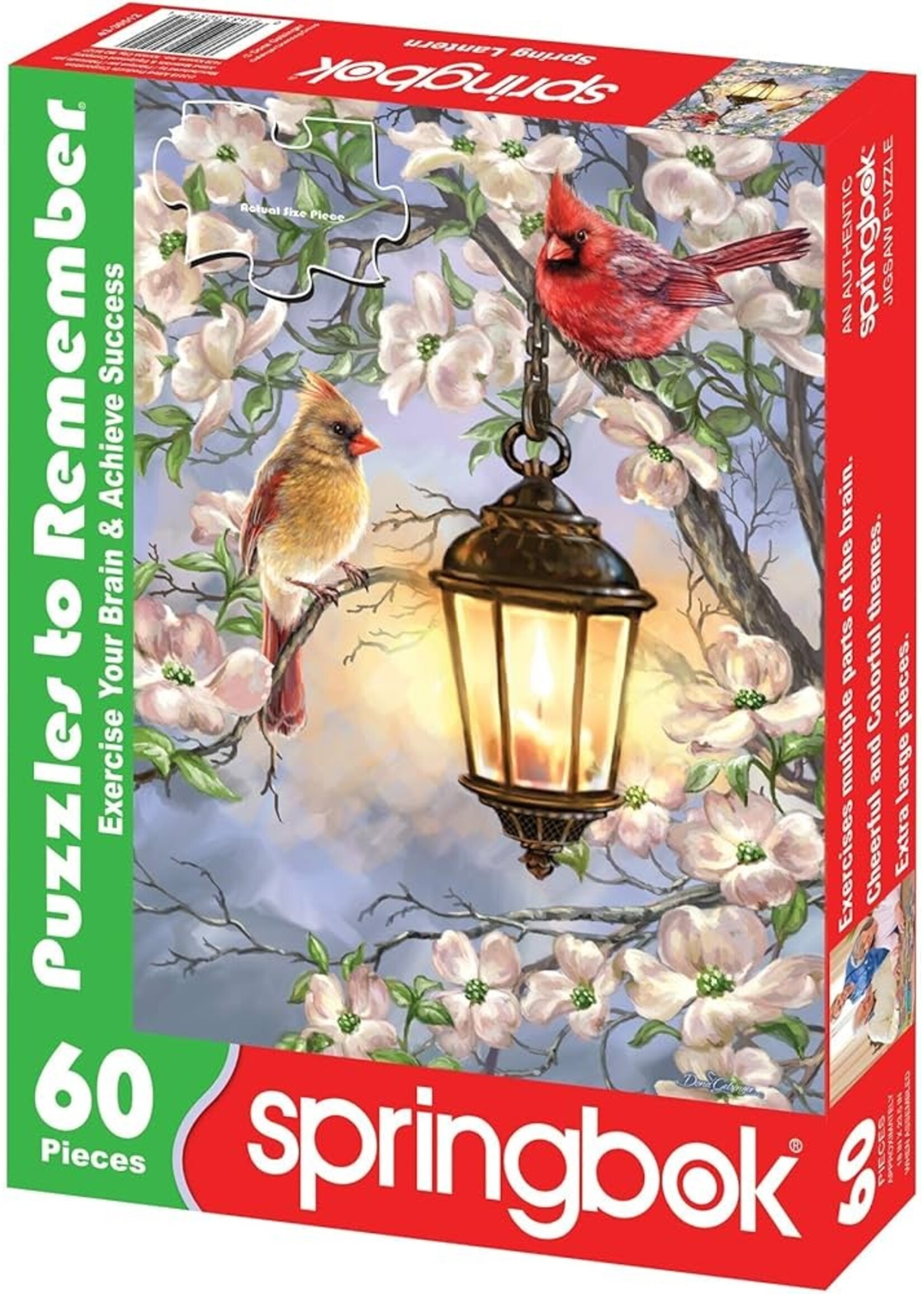 SPRINGBOK PUZZLE 60 PCS SPRING LANTERN
