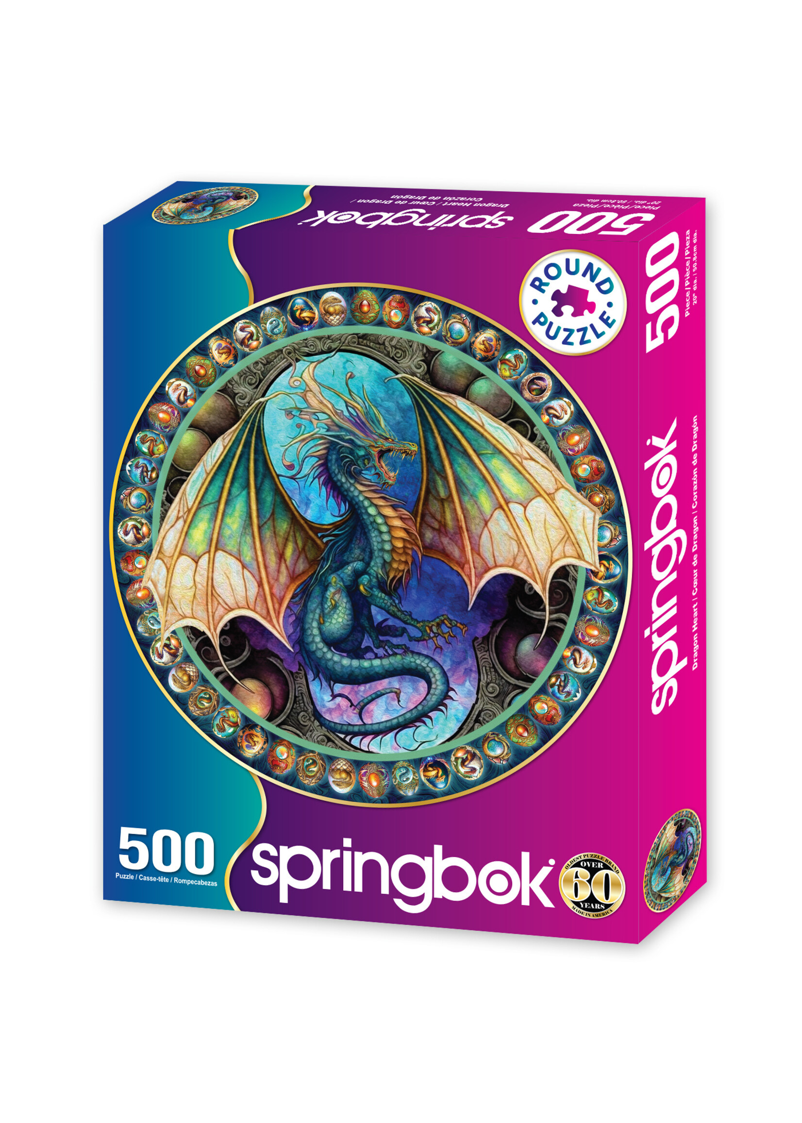 SPRINGBOK PUZZLE 500 PCS DRAGON HEART