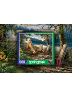 SPRINGBOK PUZZLE 500 PCS EVENING AT THE LAKE
