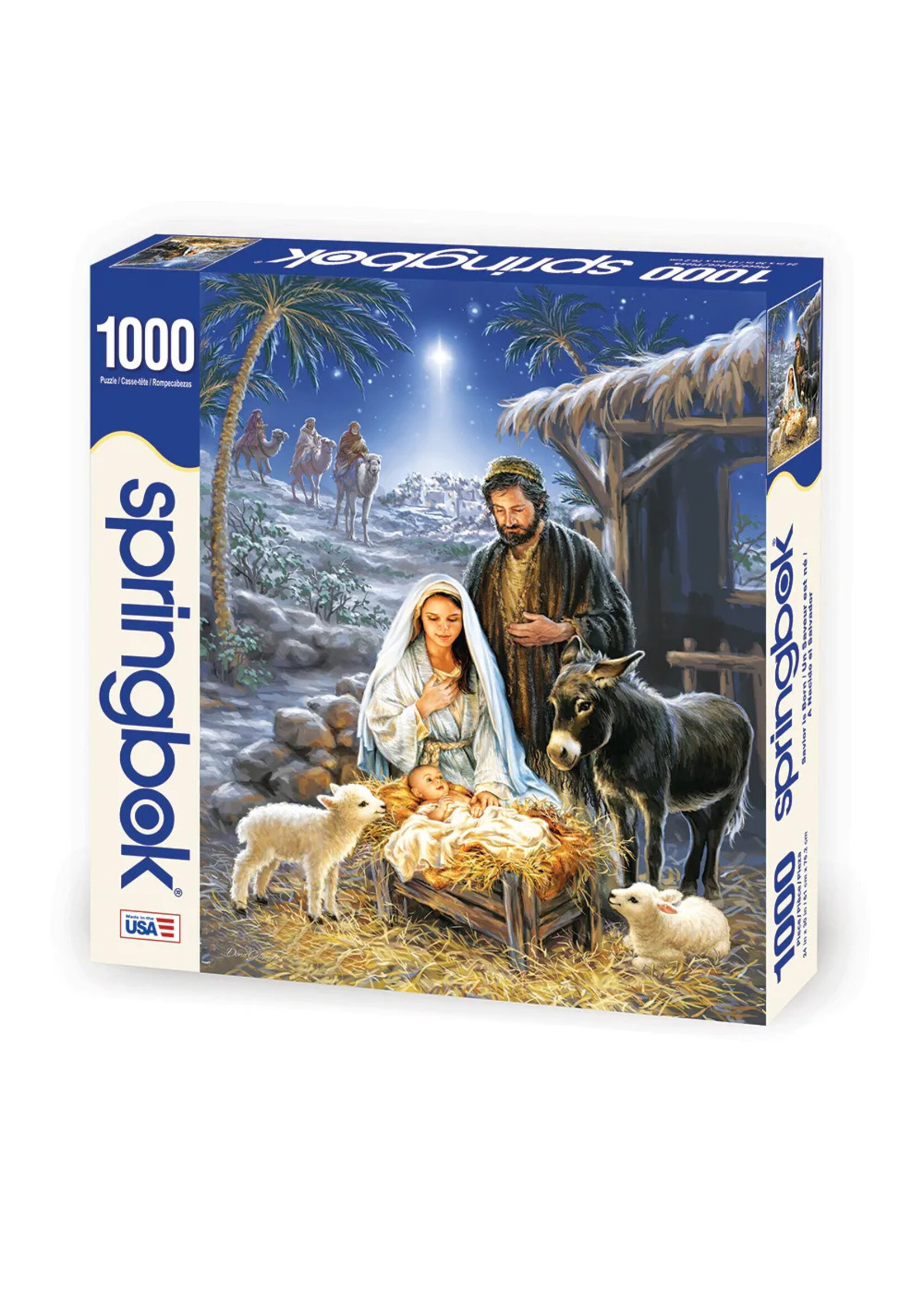 SPRINGBOK PUZZLE 1000 PCS SURVIOR IS BORN