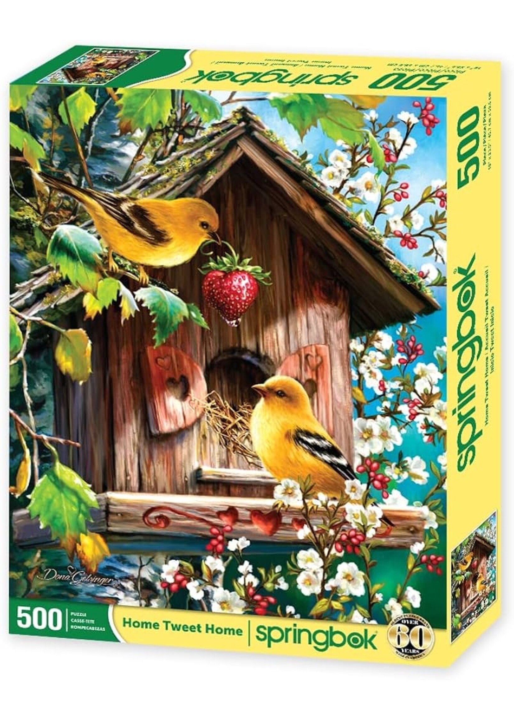 SPRINGBOK PUZZLE 500 PCS HOME TWEET HOME