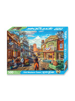 SPRINGBOK PUZZLE 500 PCS OLD WESTERN TOWN