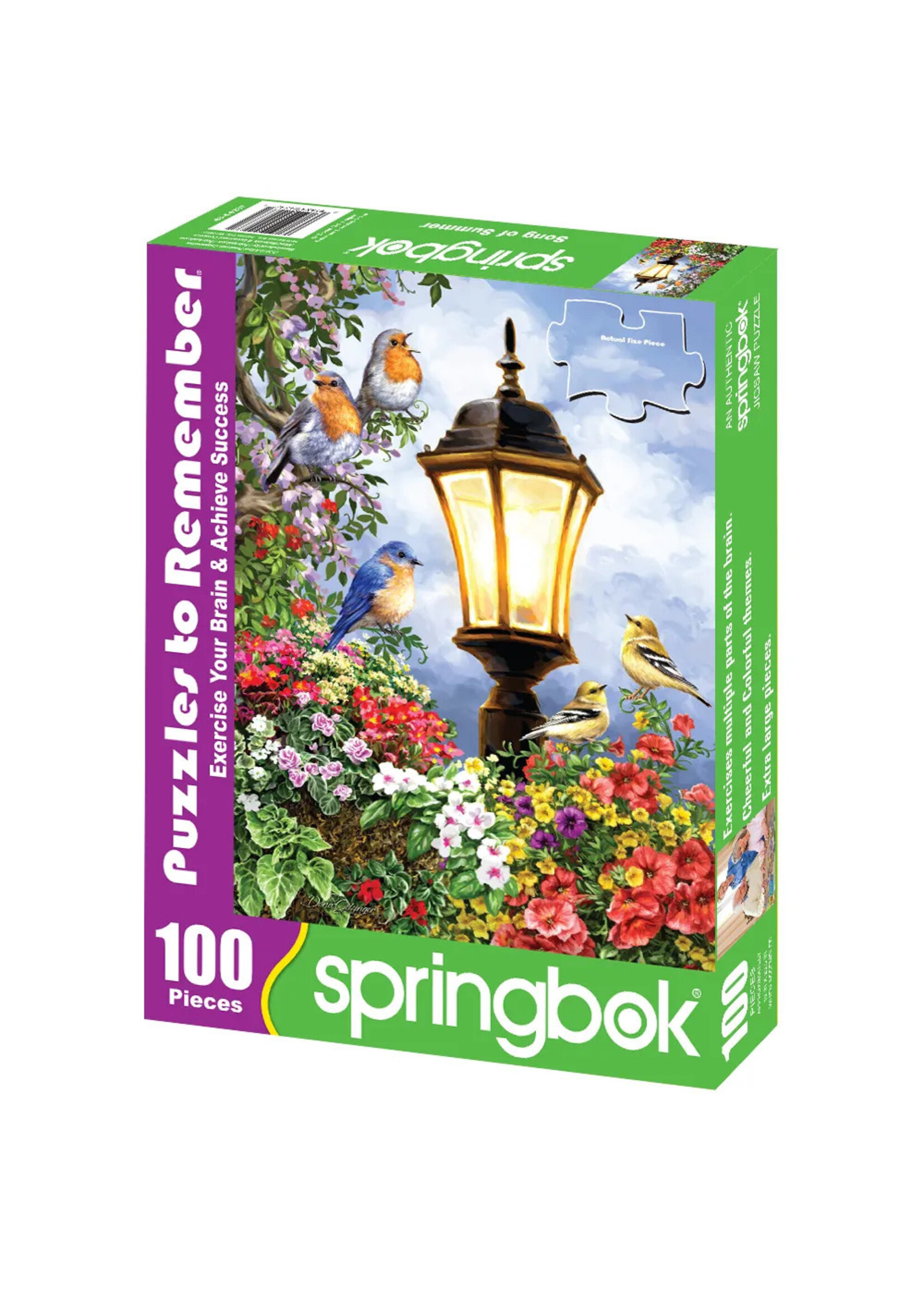 SPRINGBOK PUZZLE 100 PCS SONG OF SUMMER
