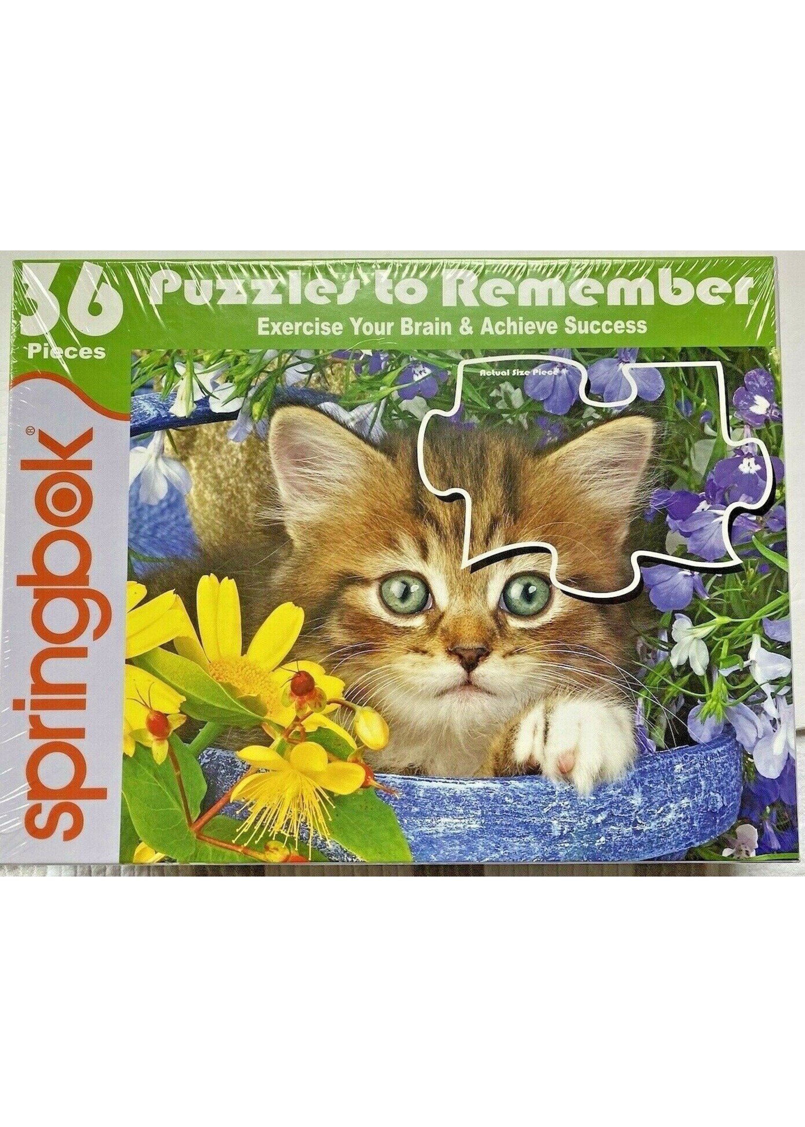 SPRINGBOK PUZZLE 36 PCS GARDEN HELPER
