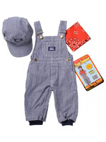 DRESS UP JR TRAIN ENGINEER SUIT AND CAP 18 MONTHS