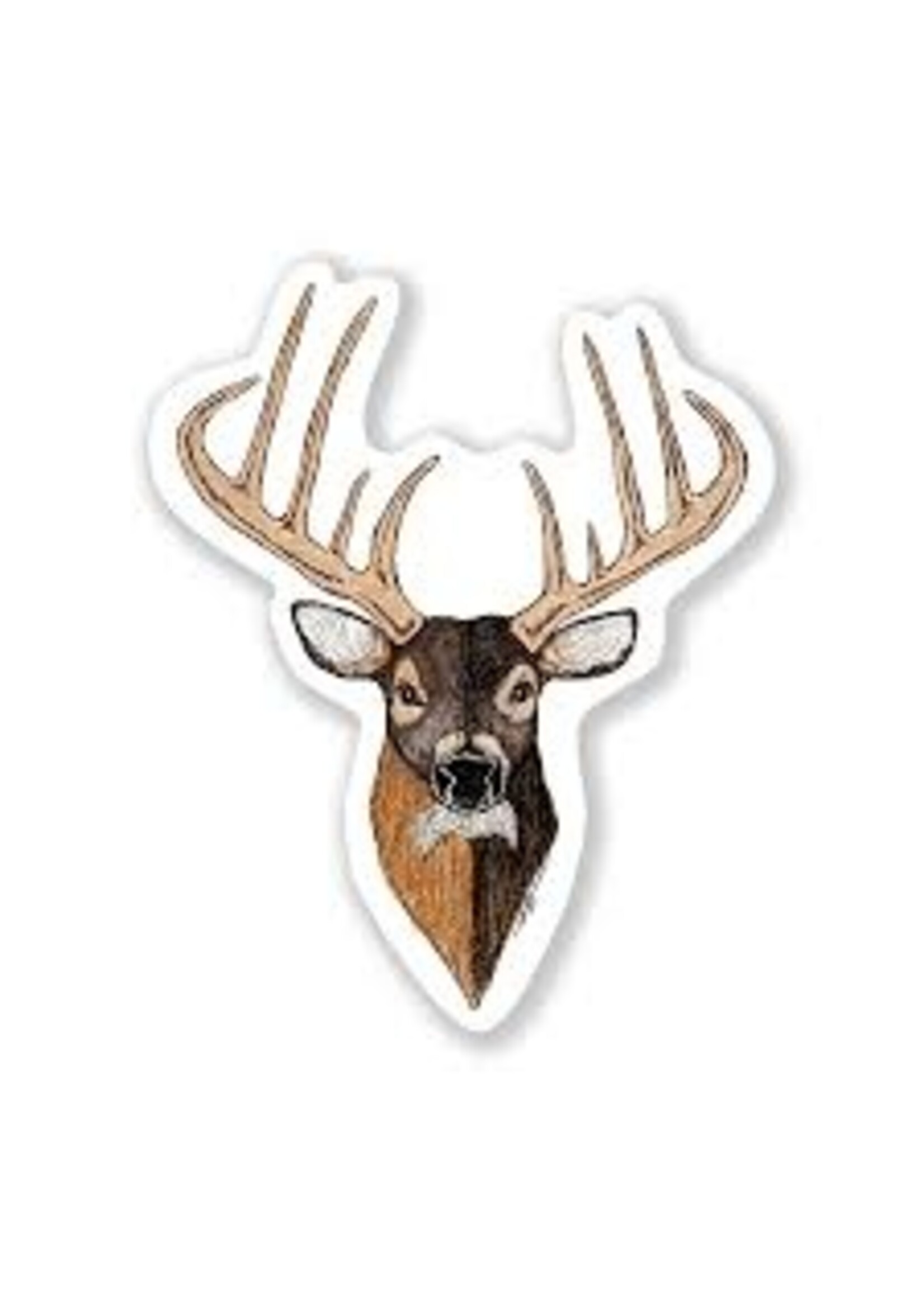 NICE ENOUGH MINI STICKER DEER HEAD