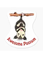 NICE ENOUGH MINI STICKER POSSUM