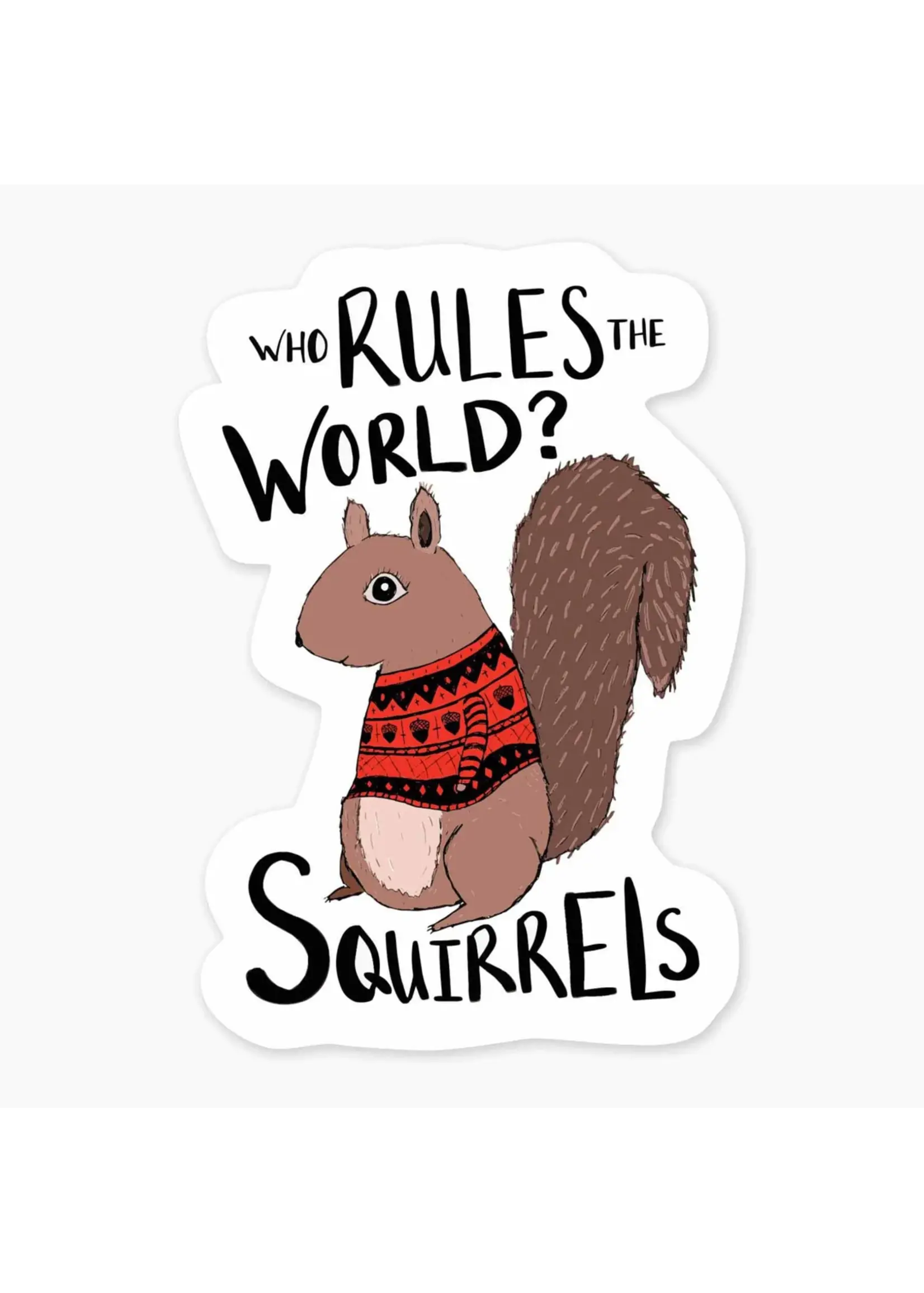 NICE ENOUGH MINI STICKER SQUIRRELS
