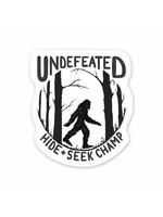 NICE ENOUGH MINI STICKER UNDEFEATED BIGFOOT