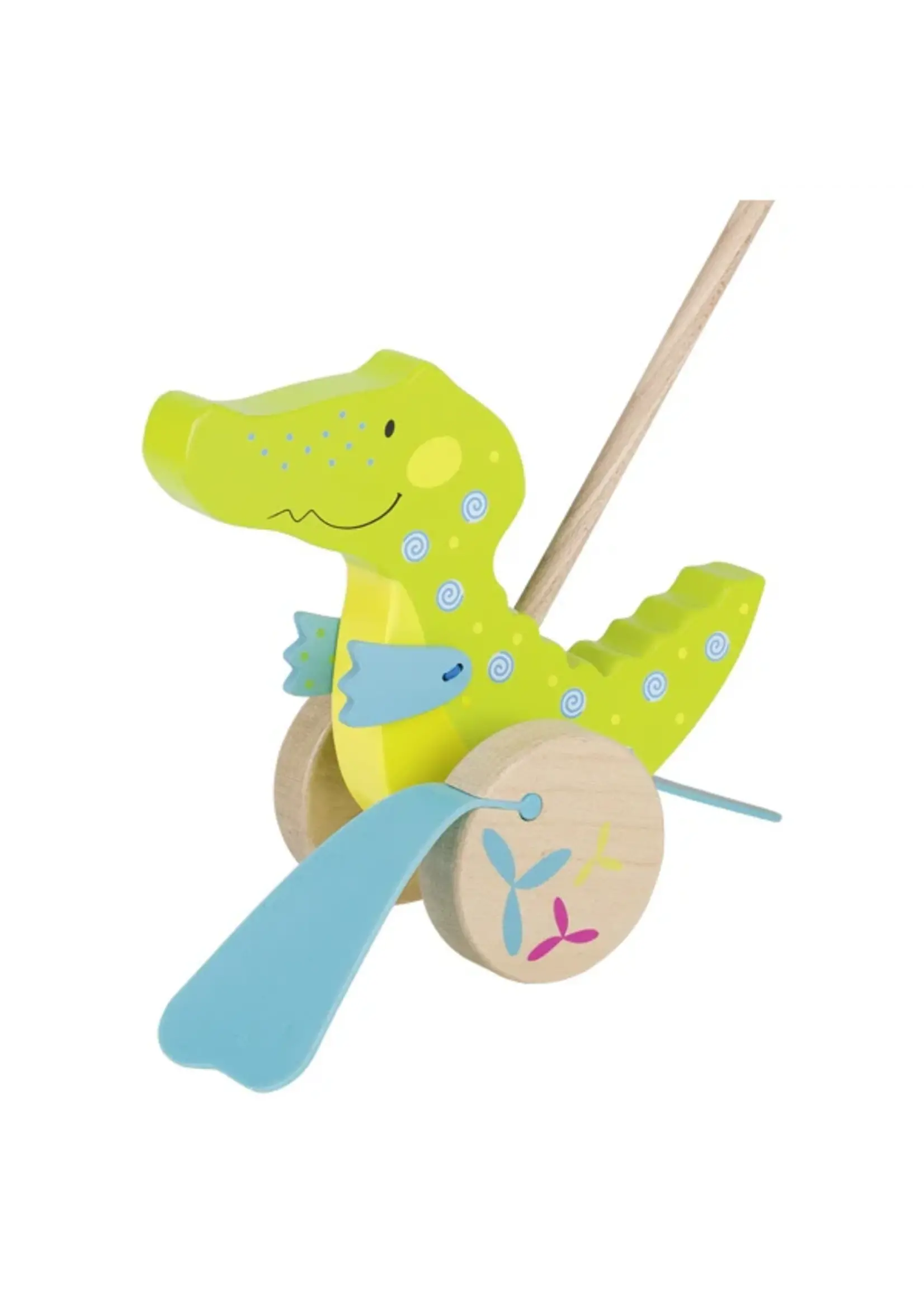 GOKI GOKI PUSH-ALONG ANIMALS CROCODILE SUSIBELLE