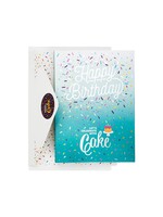 INSTACAKE CARDS CARD INSTACAKE HAPPY BIRTHDAY TEAL
