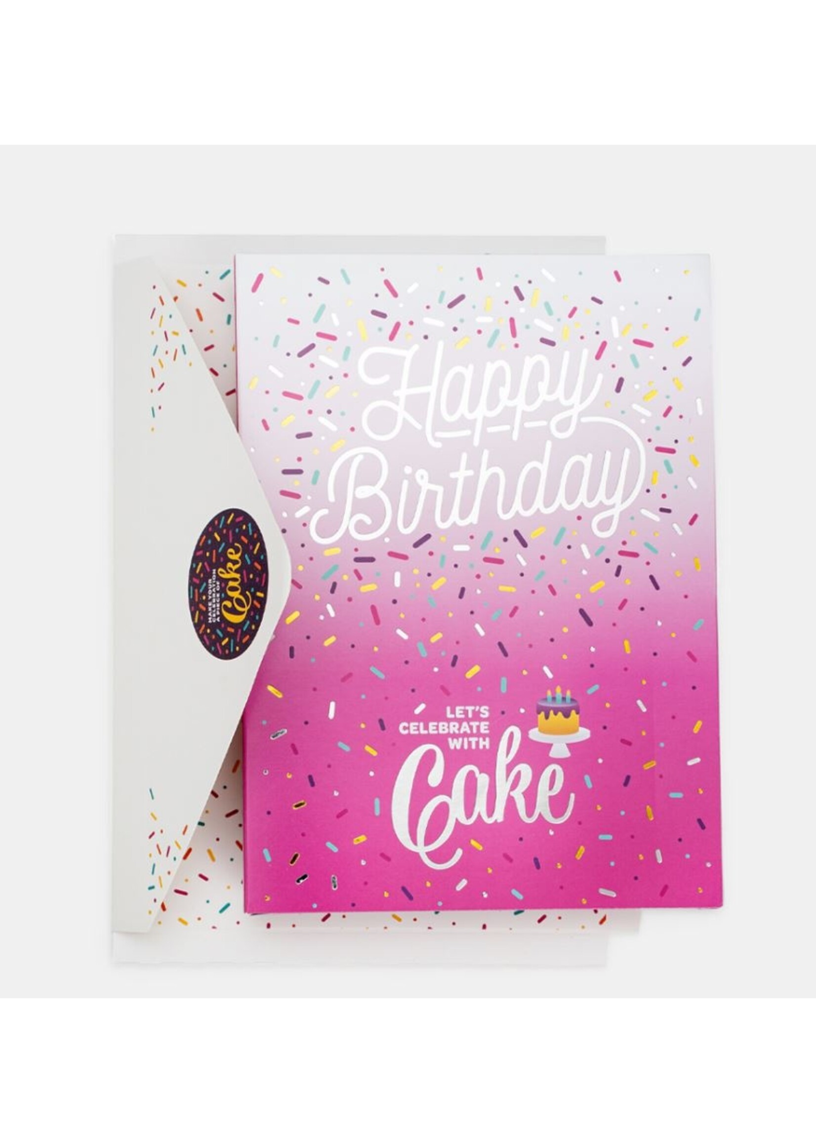 INSTACAKE CARDS CARD INSTACAKE LETS CELEBRATE