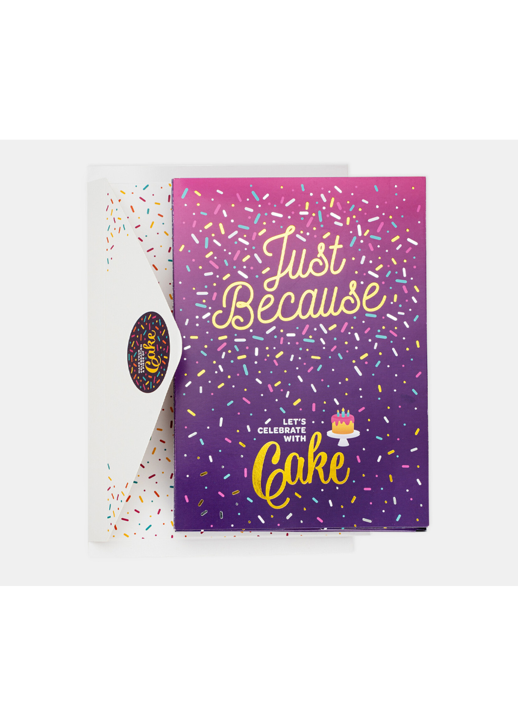 INSTACAKE CARDS CARD INSTACAKE JUST BECAUSE