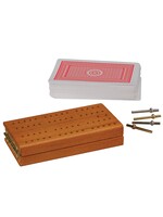 HOUSE OF MARBLES HOM WOODEN CRIBBAGE