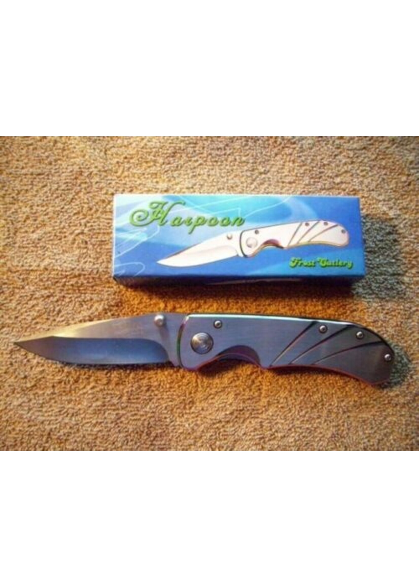 HOUSE OF MARBLES HOM ADVENTURER'S METAL FOLDING KNIFE