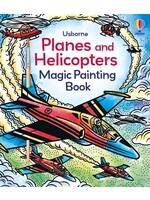 HARPER COLLINS BOOK PLANES AND HELICOPTERS MAGIC PAINTING