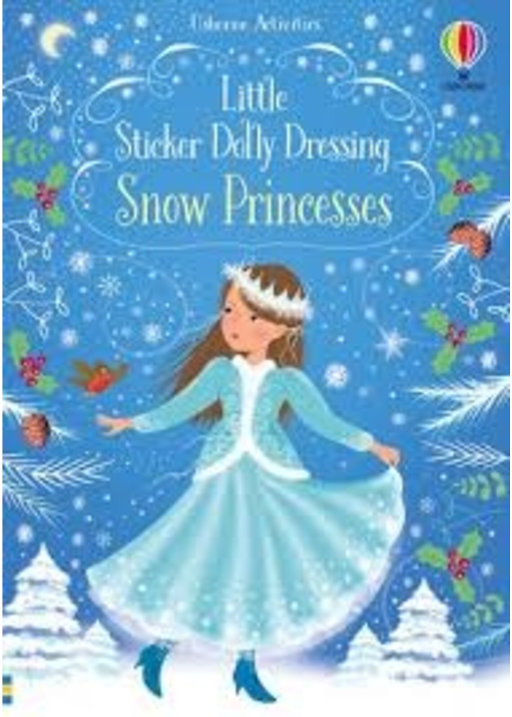 HARPER COLLINS BOOK LITTLE STICKER DOLLY DRESSING SNOW PRINCESS
