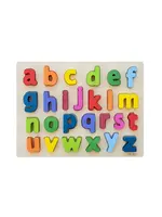 SOLOBO SOLOBO WOODEN PUZZLE LOWERCASE ALPHABET