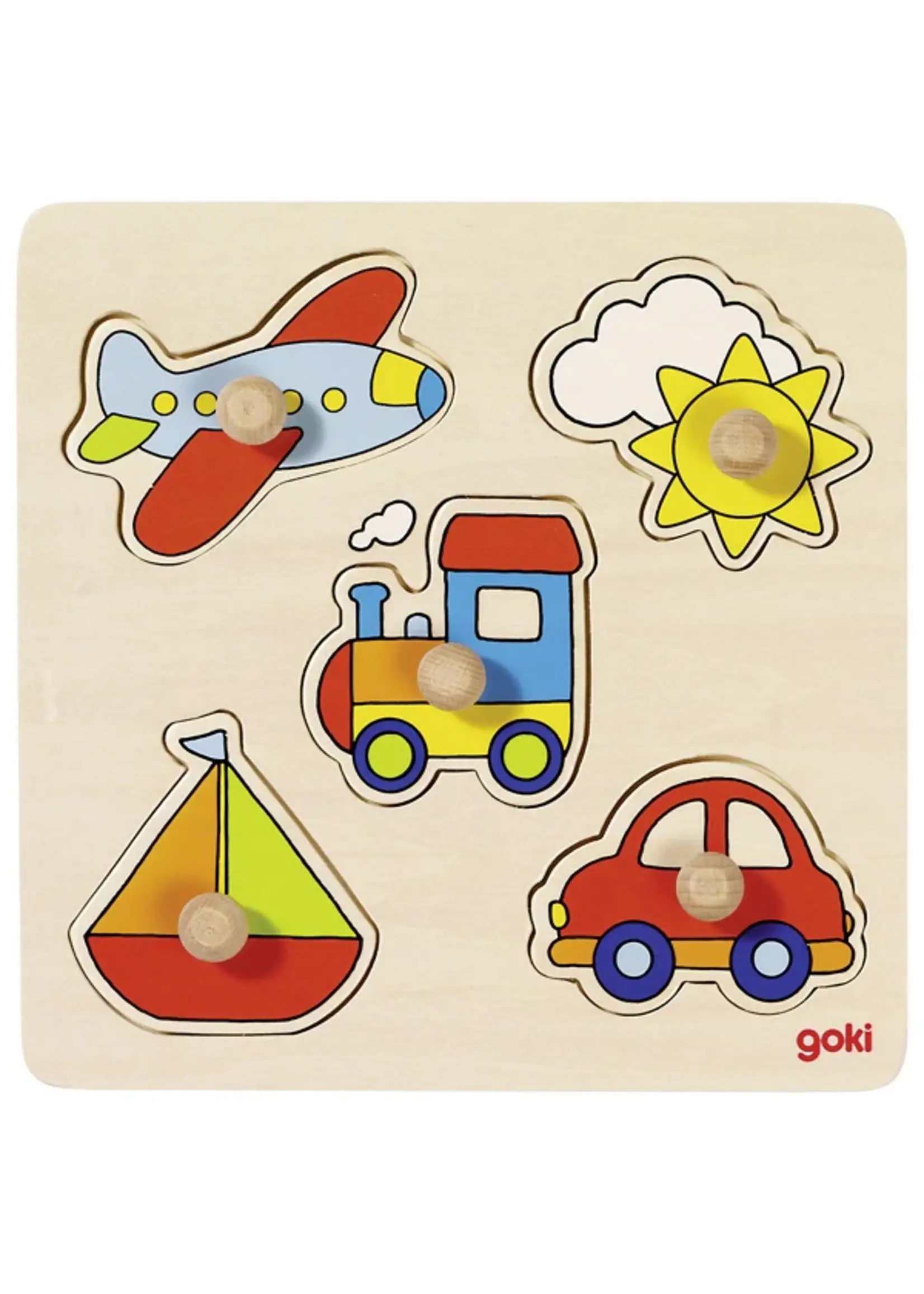 GOKI GOKI WOODEN PUZZLE MY JOURNEY