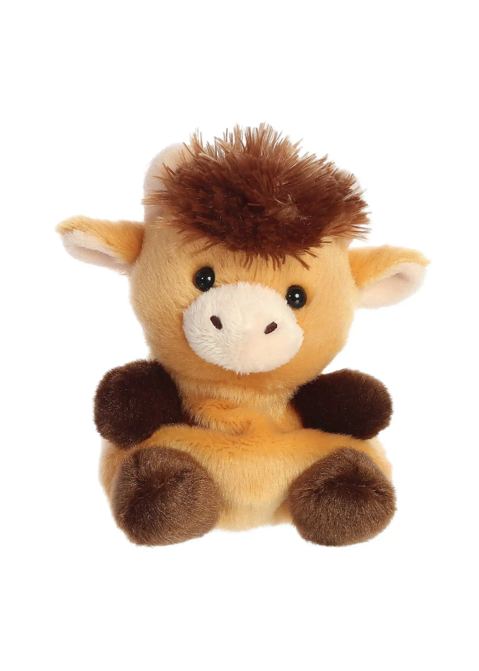 AURORA PLUSH PALM PAL HUBERT HIGHLAND COW