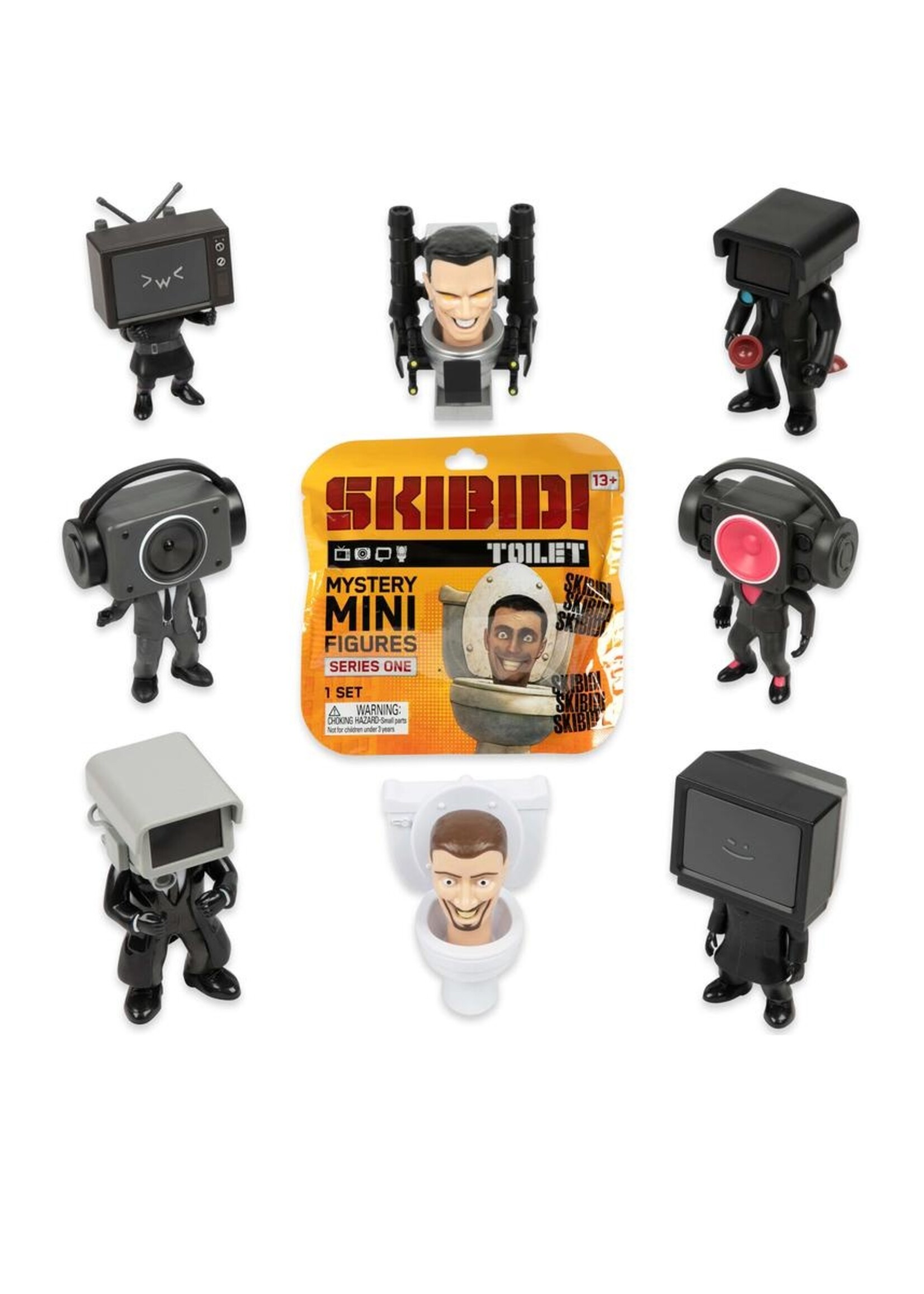 LICENSE 2 PLAY L2P SKIBIDI TOILET MYSTERY MINI FIGURES