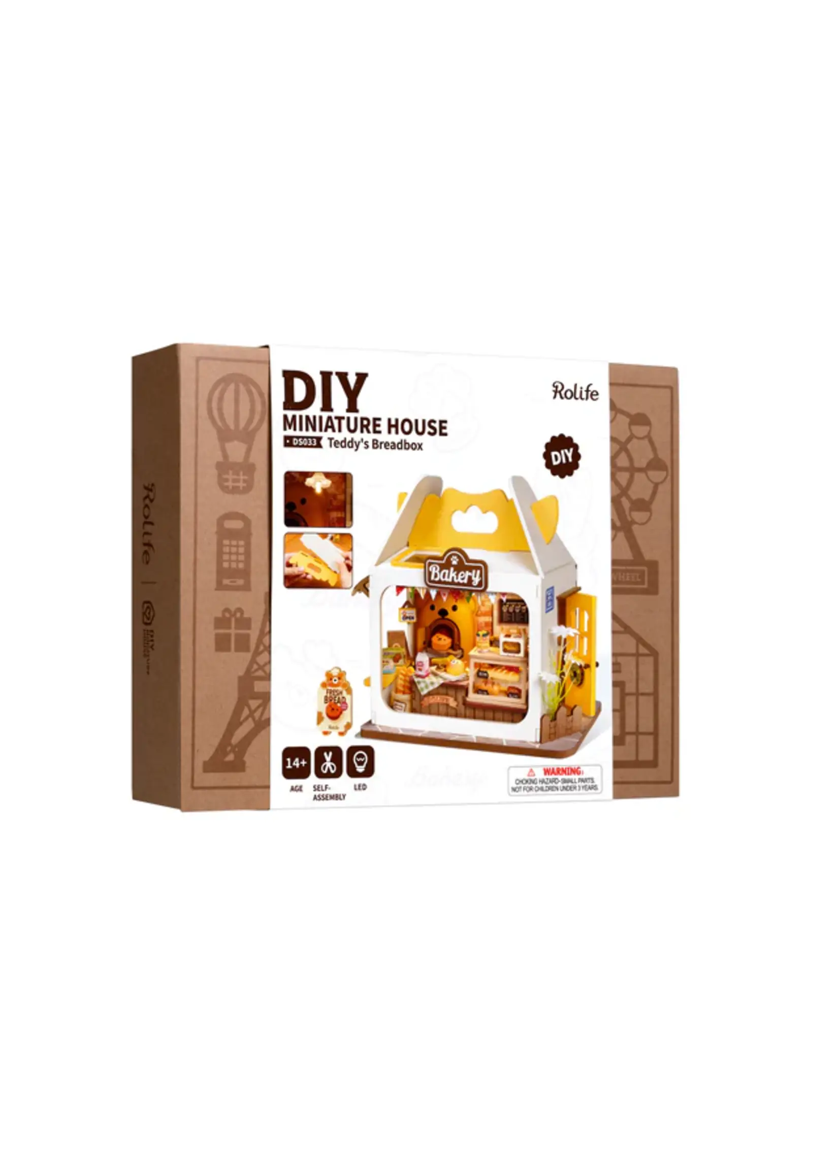 HANDS CRAFT TEDDY'S BREADBOX