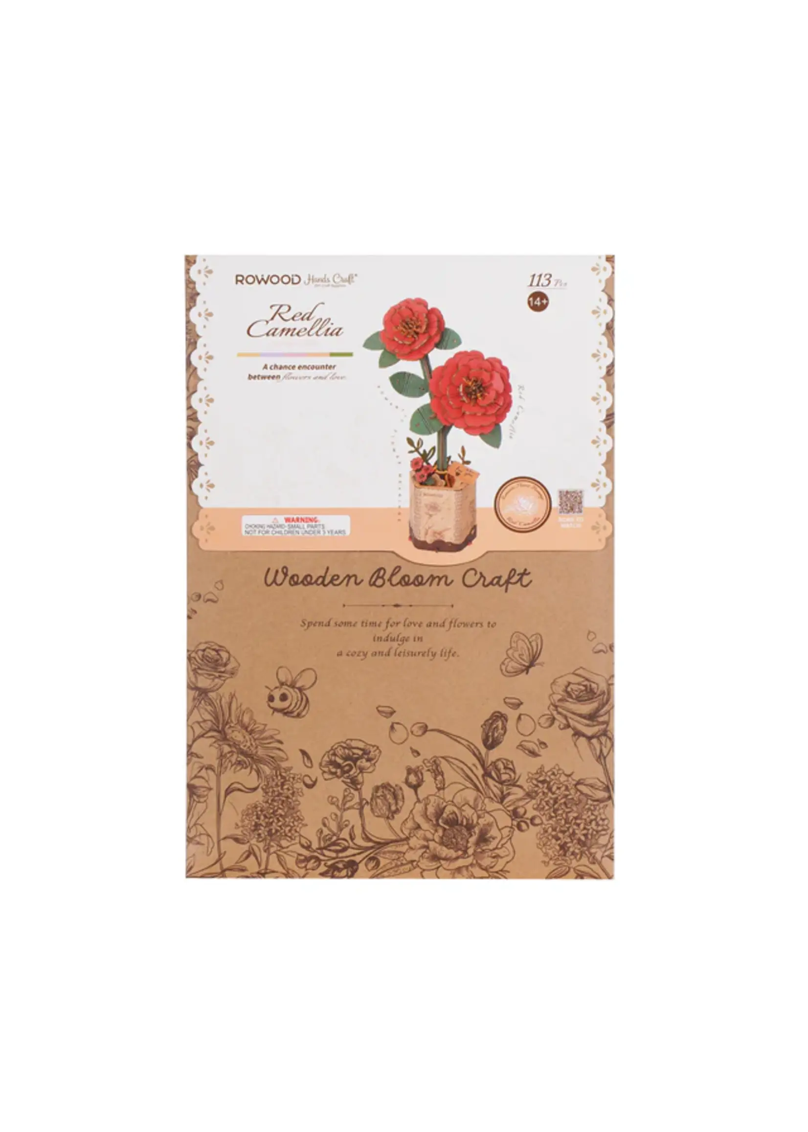 ROBOTIME ROBO RED CAMELLIA