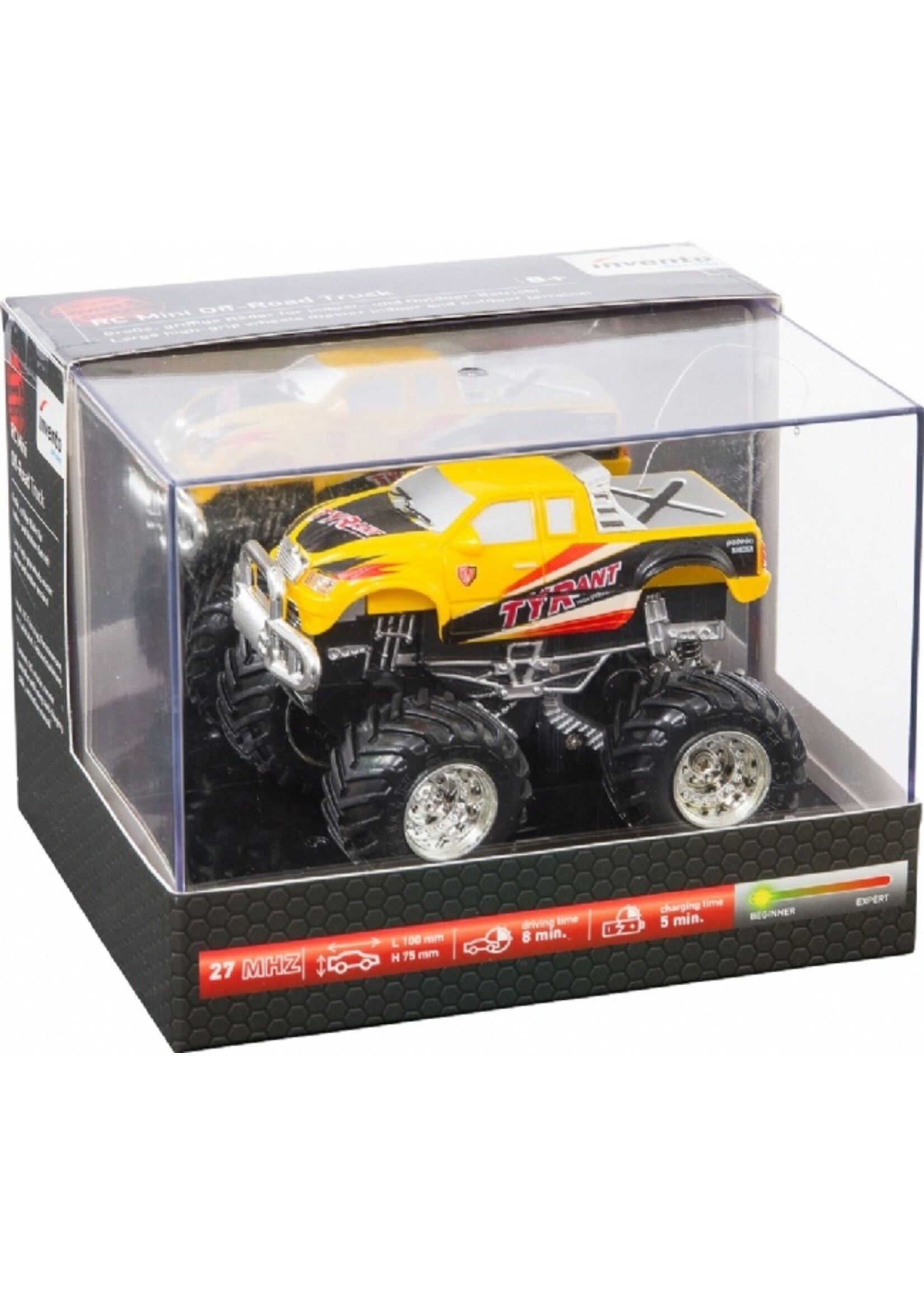 RC MINI OFF-ROAD TRUCK YELLOW