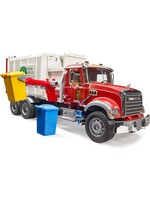 BRUDER MACK GRANITE SIDE LOADING TRUCK