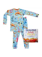 BOOKS TO BED BOOKS TO BED DRAGONS LOVE TACOS SIZE 2