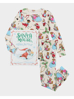 BOOKS TO BED BOOKS TO BED SANTA MOUSE SIZE 2