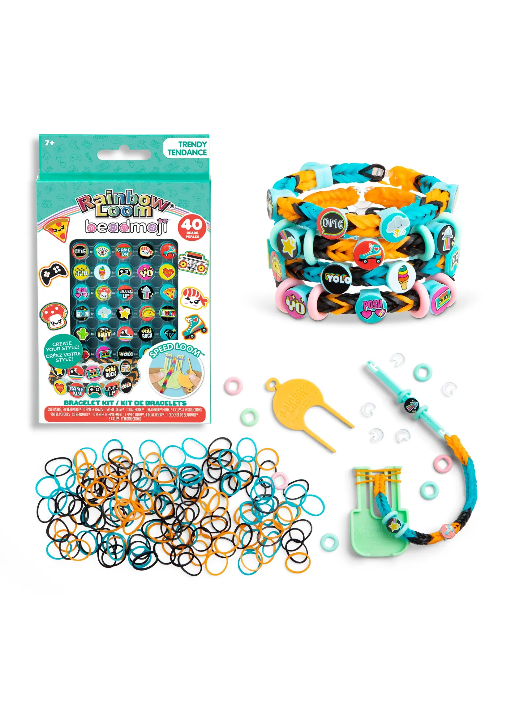 RAINBOW LOOM BEADMOJI FUN PACK TRENDY