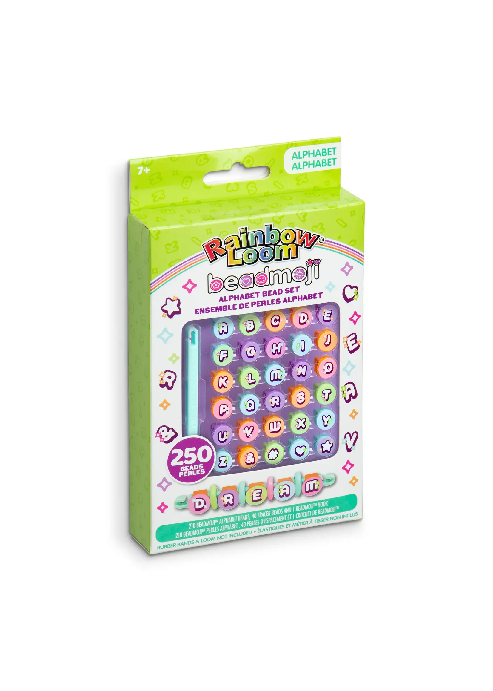 RAINBOW LOOM BEADMOJI ALPHABET BEADS