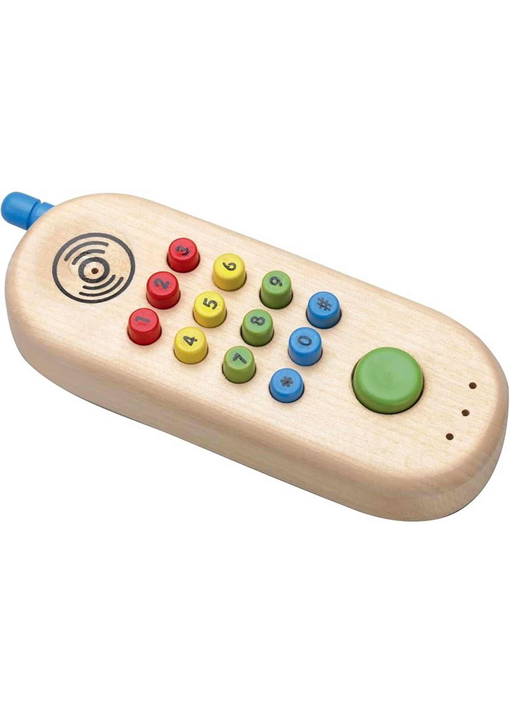 THE ORIGINAL TOY COMPANY WOODEN CELL PHONE