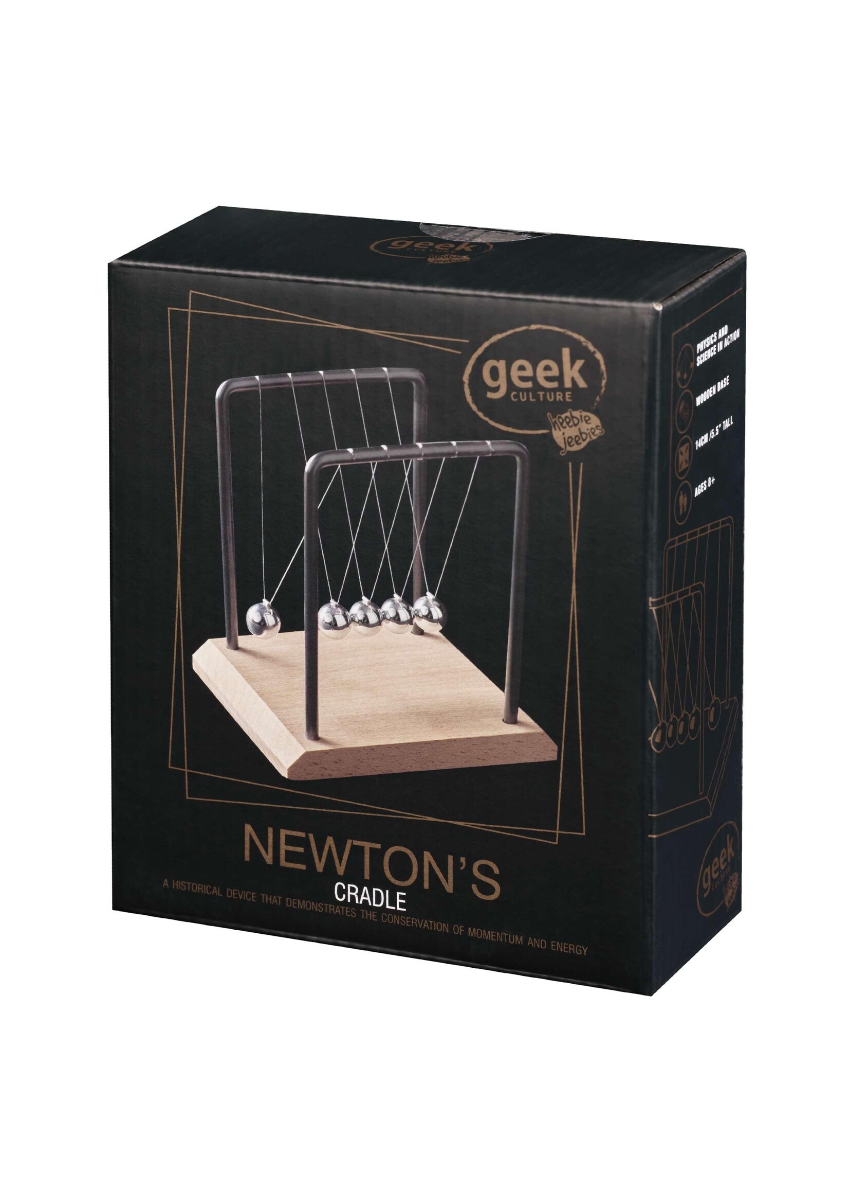 HEEBIE JEEBIES NEWTON'S CRADLE 14CM