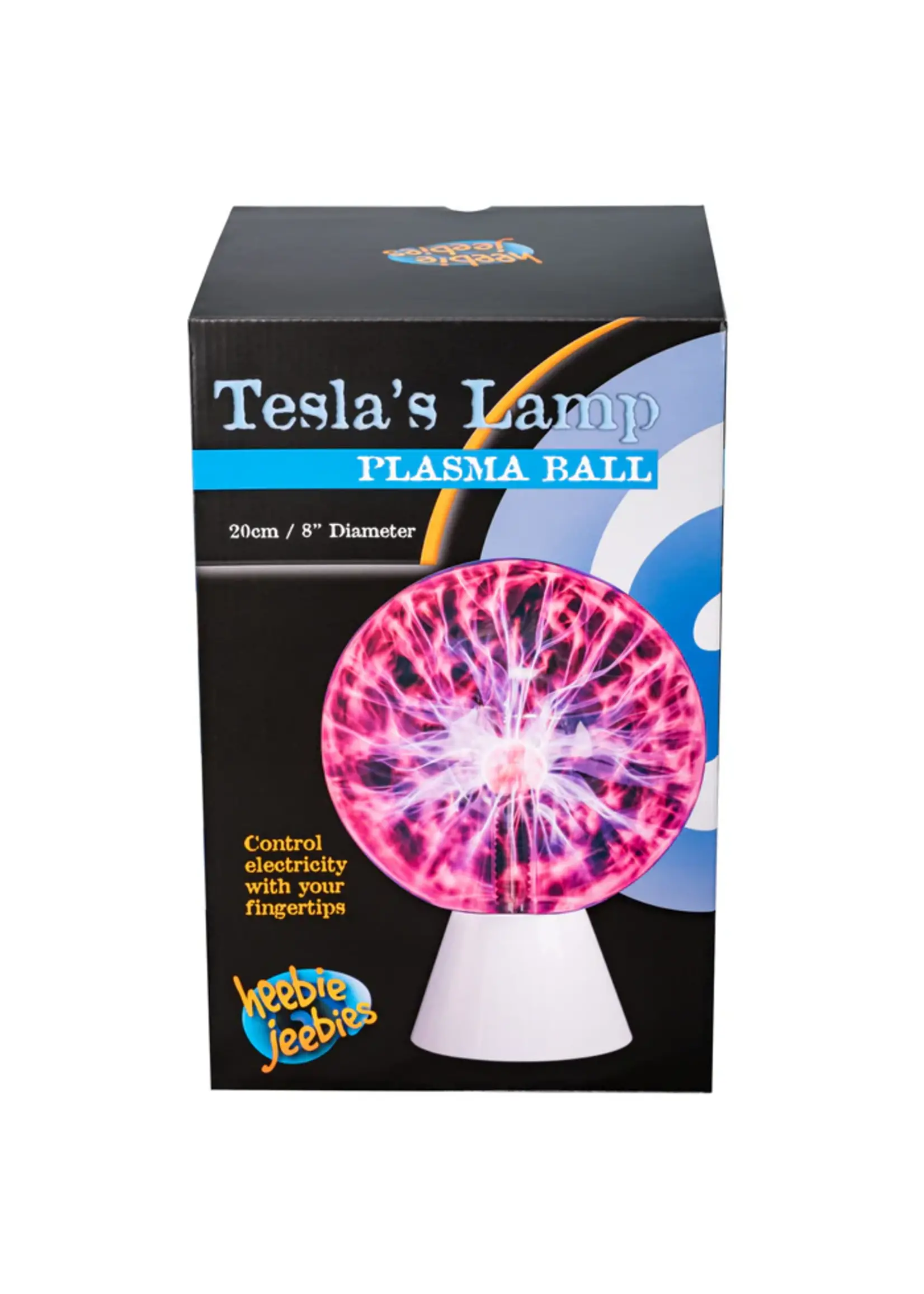 HEEBIE JEEBIES TESLA'S LAMP PLASMA LAMP 20 CM