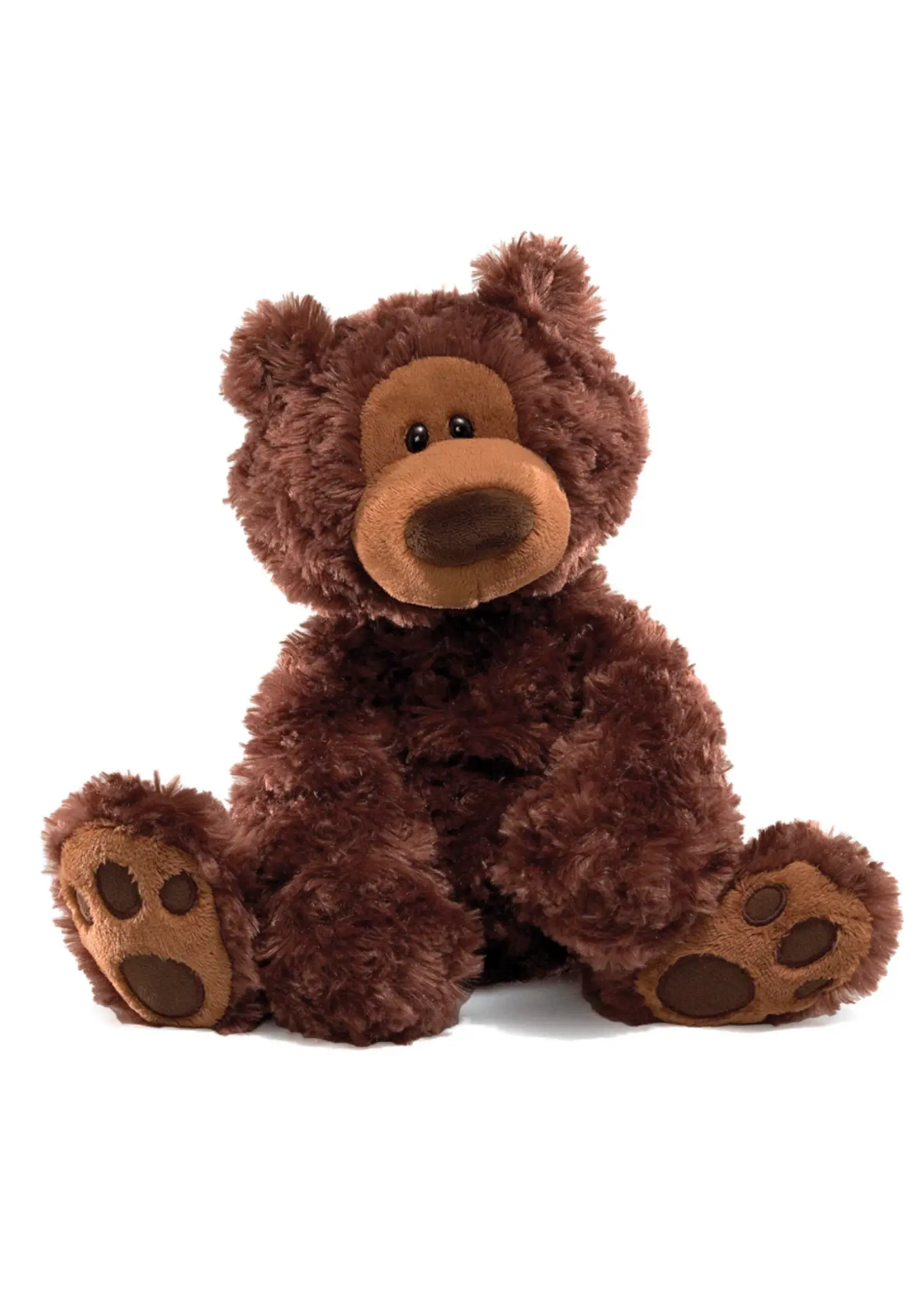 PLUSH PHILBIN BEAR CHOCOLATE BROWN