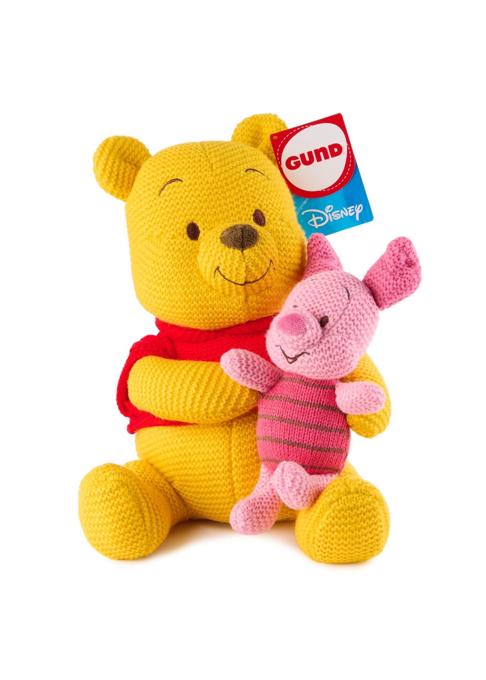 PLUSH WINNE THE POOH & PIGLET  KNIT PLUSH
